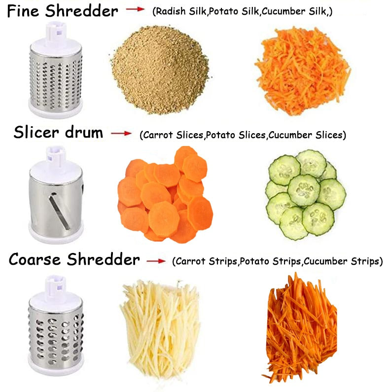 Manual Vegetable Cutter Slicer Kitchen Roller Gadgets Tool Fruit Vegetable Chopper Round Slicer Graters Potato Carrot Shredder