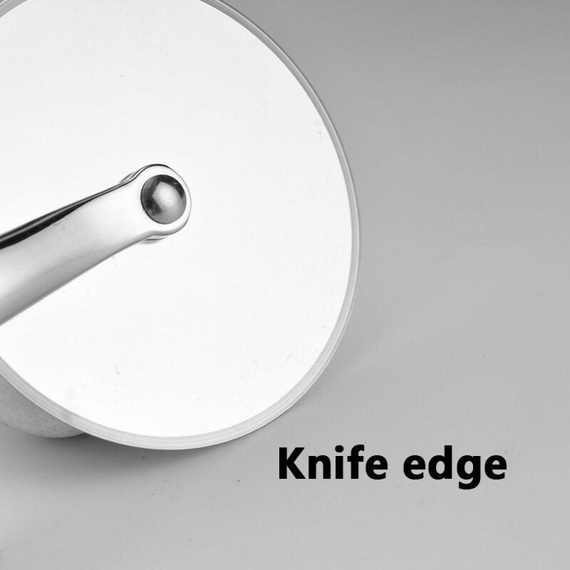 Wind Flower Pizza Cutter Stainless Steel Pizza Knife Cake Bread Pies Round Knife Pastry Pasta Dough Kitchen Baking Tools