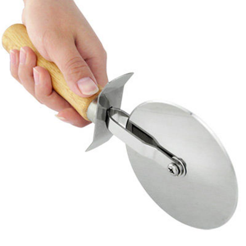 Hot Stainless Steel Pizza Single Wheel Cut Tools Diameter 6.6CM Household Pizza Knife Cake Tools Wheel Use For Waffle Cookies