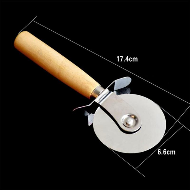 Hot Stainless Steel Pizza Single Wheel Cut Tools Diameter 6.6CM Household Pizza Knife Cake Tools Wheel Use For Waffle Cookies