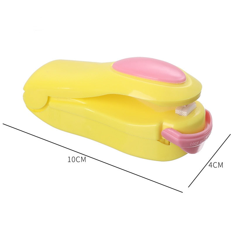 Heating Snack Sealing Machine Sealed Packaging Food Bags Heat Sealer Handheld Holder Food Saver Storage Kitchen Accessories
