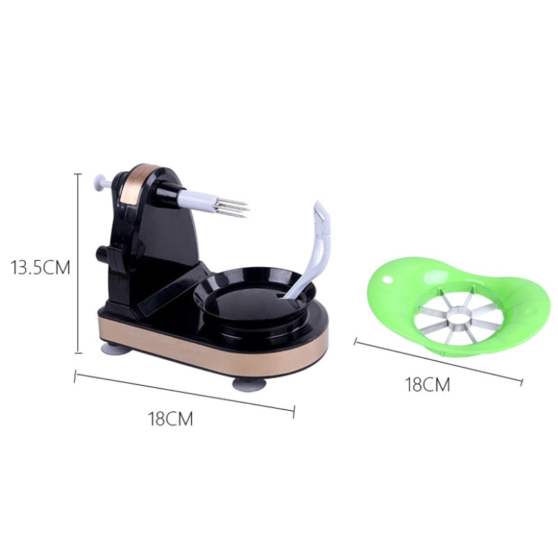 Hand-cranked Multifunctional Apple Peeler Machine Home Fruit Peeler With Apple Slicer Corer Cutter For Kitchen Convenience