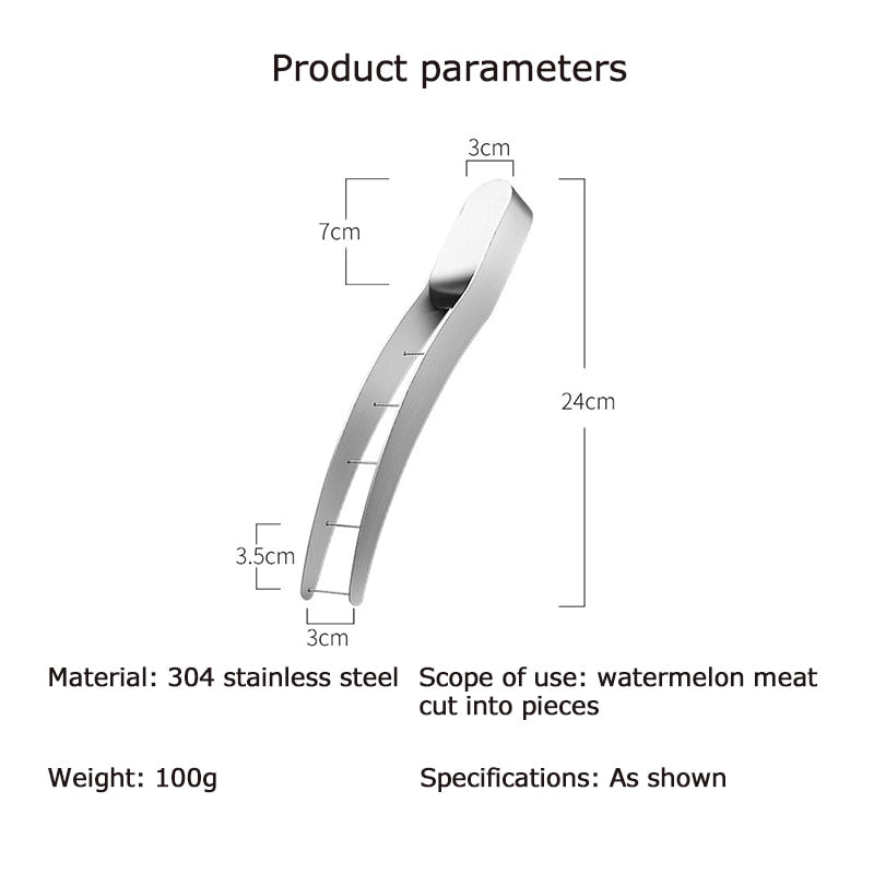 Watermelon Cutter Home Gadgets Stainless Steel Watermelon Artifact Slicing Knife Corer Fruit And Vegetable Kitchen Accessories