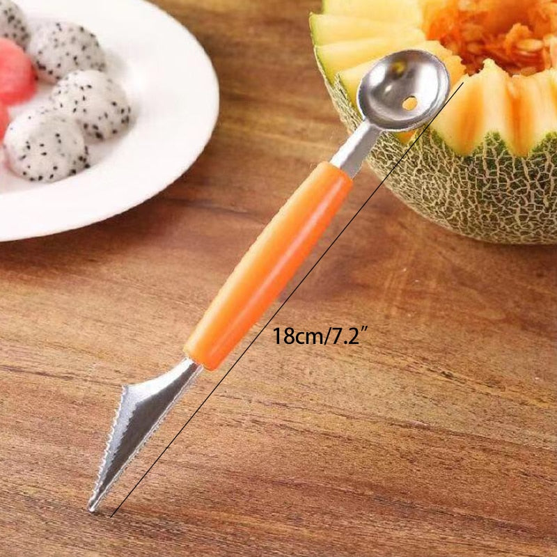 Watermelon Cutter Home Gadgets Stainless Steel Watermelon Artifact Slicing Knife Corer Fruit And Vegetable Kitchen Accessories