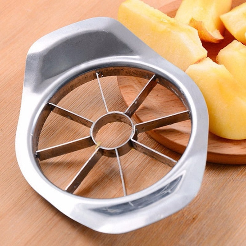Apple Cutter Fruit Stainless Steel Slicer Corer Cooking Vegetable Tools Chopper Kitchen Gadgets Accessories
