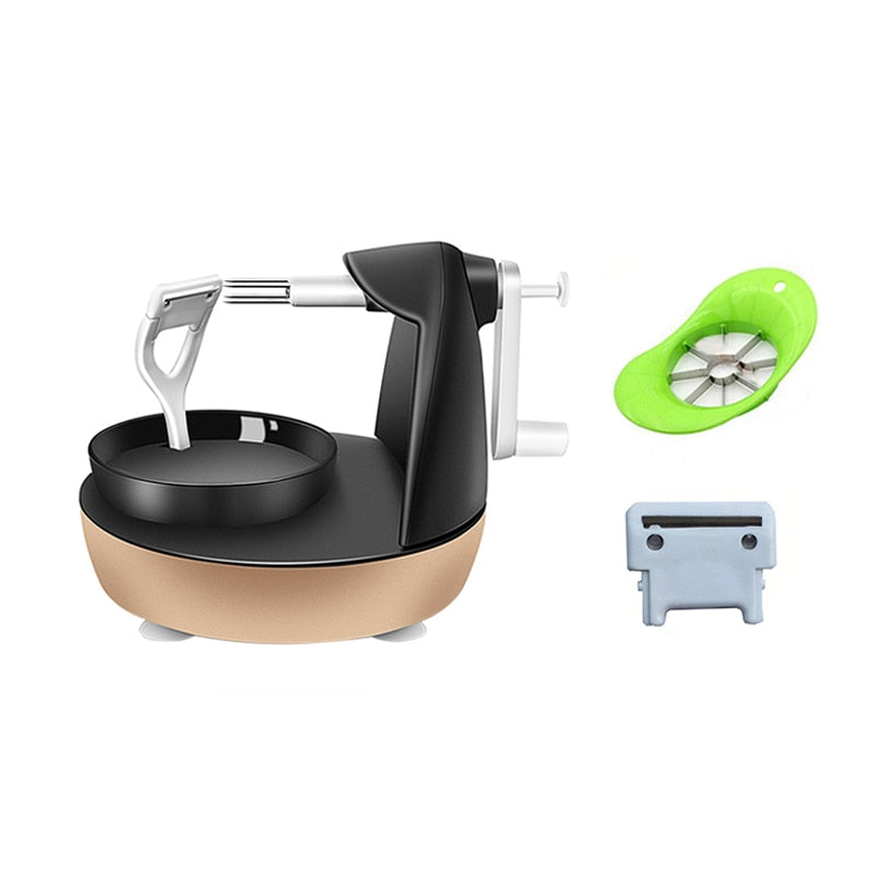 Hand-cranked Multifunctional Apple Peeler Machine Home Fruit Peeler With Apple Slicer Corer Cutter For Kitchen Convenience