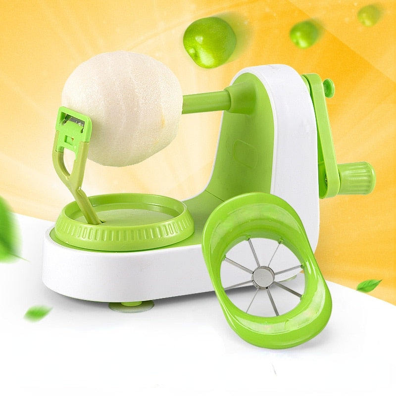 Hand-cranked Multifunctional Apple Peeler Machine Home Fruit Peeler With Apple Slicer Corer Cutter For Kitchen Convenience