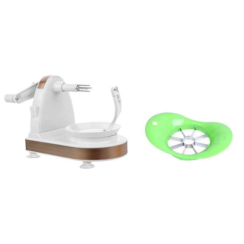 Hand-cranked Multifunctional Apple Peeler Machine Home Fruit Peeler With Apple Slicer Corer Cutter For Kitchen Convenience