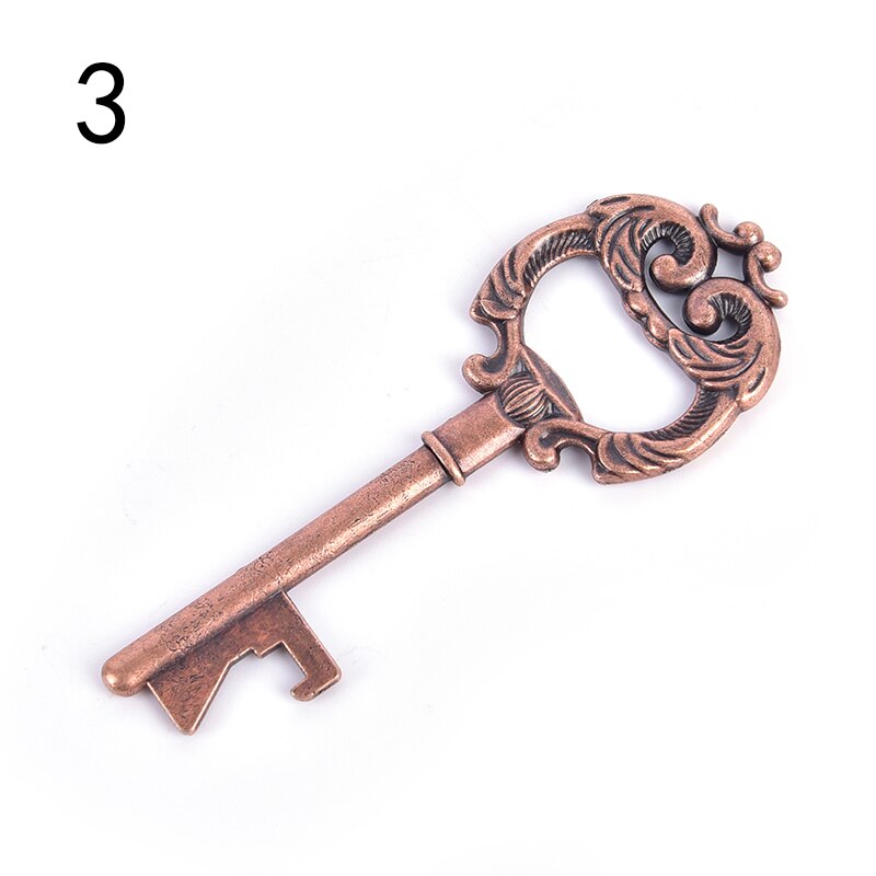 Multifunctional Zinc Alloy 3 In 1 Bottle Opener Keychain Outdoor Portable Mini Wine Beer Can Opener Wood Corkscrew Kitchen Tools