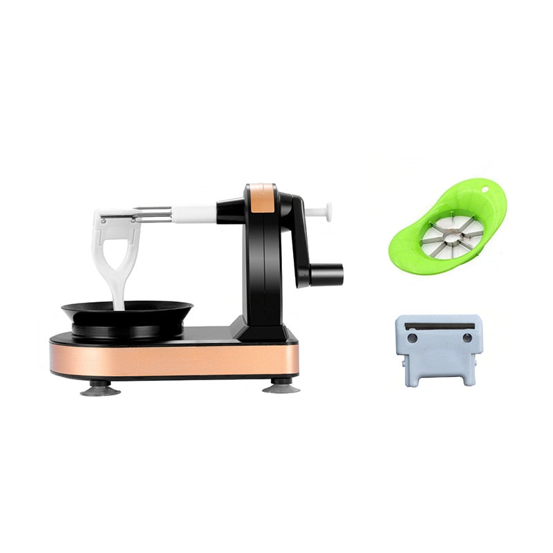 Hand-cranked Multifunctional Apple Peeler Machine Home Fruit Peeler With Apple Slicer Corer Cutter For Kitchen Convenience