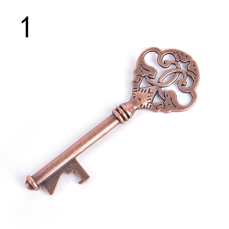 Multifunctional Zinc Alloy 3 In 1 Bottle Opener Keychain Outdoor Portable Mini Wine Beer Can Opener Wood Corkscrew Kitchen Tools